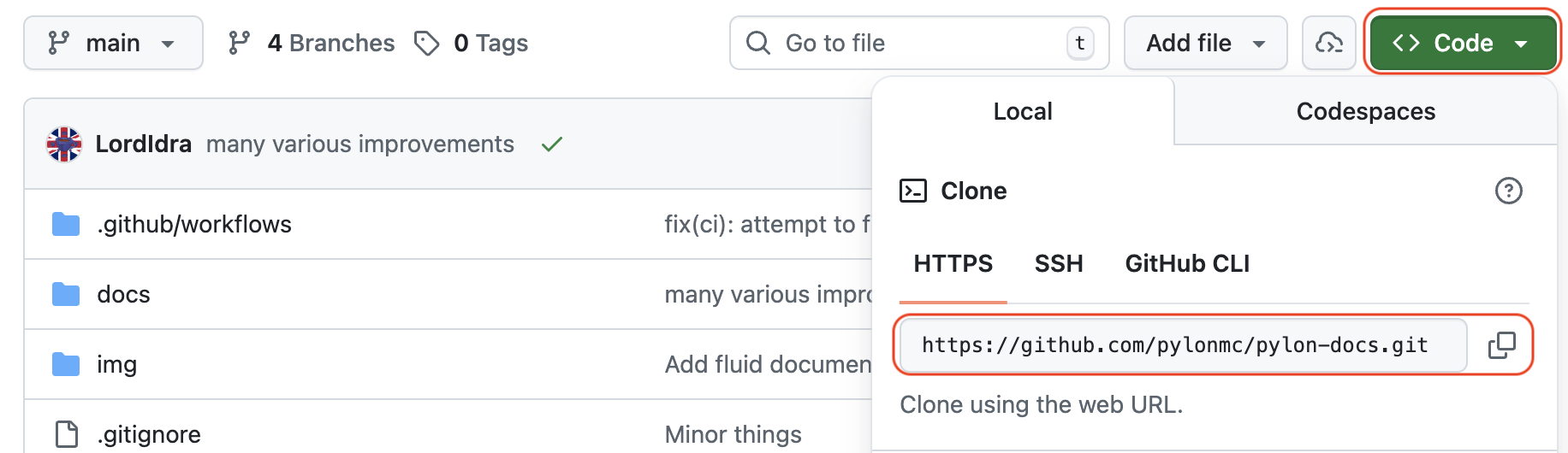 GitHub Clone URL