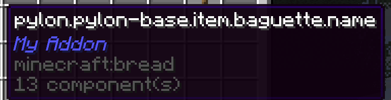 Baguette with missing translation keys