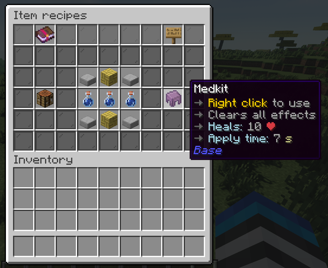 Medkit in guide
